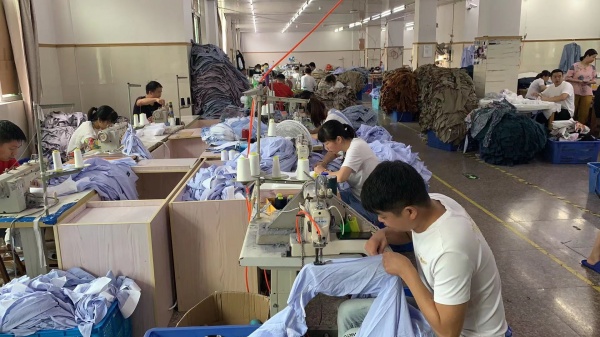 承接义乌平车，拷边来料加工