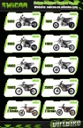全新越野摩托车系列（50cc–300cc）——尽享越野激情！